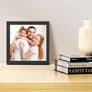 upsimples 8x8 Picture Frames, Wall Gallery Square Frames with Engineered Wood, Black 1 Pack