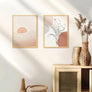 upsimples 12x16 Picture Frame Natural 3 Pack, Scratch-Proof Poster Frames 12 x 16 for Photo Gallery - Slide-In Strips, Horizontal or Vertical Wall Mounting