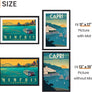 upsimples 13x19 Picture Frame Set of 5,Display Pictures 11x17 with Mat or 13x19 Without Mat,Wall Gallery Photo Frames, Black