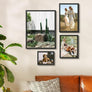 upsimples 18x24 Poster Frame, Wall Gallery Picture Frames with Engineered Wood, Black 1 Pack