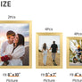 upsimples 10 Pack Picture Frames Collage Wall Decor with Glass, Gallery Wall Frame Set for Wall Mounting or Tabletop Display, Multi Sizes Including 8x10, 5x7, 4x6 Family Photo Frames, Gold