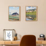upsimples 12x16 Picture Frame, Wall Gallery Photo Frames with Engineered Wood, Rustic Brown 1 Pack