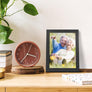 upsimples 5x7 Picture Frame, Wall Gallery Photo Frames with Engineered Wood, Black 1 Pack