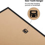 Upsimples 12x16 Frame Black 3 Pack, Picture Frames 12 x 16 for Horizontal or Vertical Wall Mounting, Scratch-Proof Wall Gallery Photo Frame