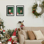 upsimples 10x14 Picture Frame Set of 5, Display Pictures 9.5x11.5 with Mat or 10x14 Without Mat, Wall Gallery Poster Frames, Black