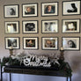 upsimples 11x14 Picture Frame Set of 5,Display Pictures 8x10 with Mat or 11x14 Without Mat,Wall Gallery Photo Frames,Black