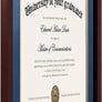 upsimples 11x14 Diploma Frame Certificate Degree Document Frame with High Definition Glass, 3 Pack Diploma Frames 8.5 x 11 with mat for Wall and Tabletop, Mahogany blue Double Mat