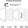 ENJOYBASICS 12x16 Picture Frame Black Poster Frame,Display Pictures 9x12 with Mat or 12x16 Without Mat,Wall Gallery Photo Frames,2 Pack