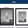 ENJOYBASICS 8x10 Picture Frame Black Poster Frame,Display Pictures 5x7 with Mat or 8x10 Without Mat,Wall Gallery Photo Frames,2 Pack