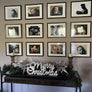 upsimples 8x10 Picture Frame Set of 1,Display Pictures 5x7 with Mat or 8x10 Without Mat,Wall Gallery Photo Frames,Black