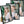 upsimples 8x10 Picture Frame Set of 3, Made of High Definition Glass for 8 x 10 Black Frames, Wall and Tabletop Display Thin Border Photo Frame for Home Décor
