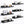 upsimples Floating Shelves for Wall, Wall Shelves for Decor Storage Set of 6, Wall Mounted Wood Shelves for Bedroom, Living Room, Bathroom, Kitchen, Picture Ledge Shelves, Black