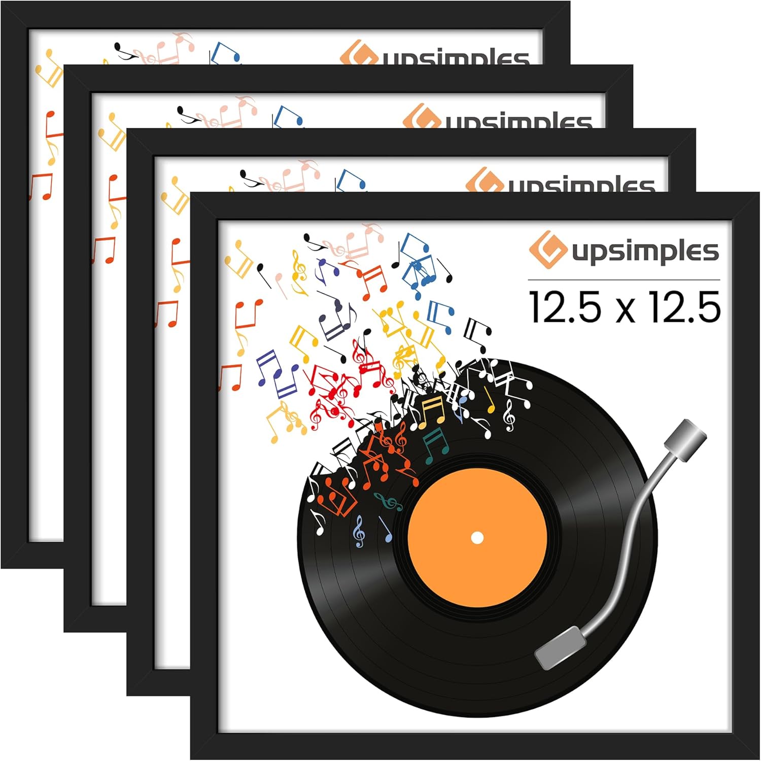 Double vinyl record display frame, record album frame, 12 Double vinyl record display frame, record album frame, 12