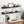 upsimples Floating Shelves for Wall, Wall Shelves for Decor Storage Set of 6, Wall Mounted Wood Shelf for Bedroom, Living Room, Bathroom, Kitchen, 35.5 inch Long Picture Ledge Shelf, Black