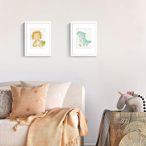 upsimples 9x12 Picture Frame Set of 5,Display Pictures 6x8 with Mat or 9x12 Without Mat,Wall Gallery Photo Frames,White