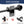 ENJOYBASICS No Drill Curtain Rods for Window 28 to 60 Inches, 5/8 Inch Diameter Renter Friendly Drapery Rod with Adhesive Brackets without Drilling, Adjustable from 27 to 65 Inches, Black