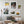 upsimples 16x20 Picture Frame Set of 5,Display Pictures 11x14 with Mat or 16x20 Without Mat,Wall Gallery Poster Frames,White