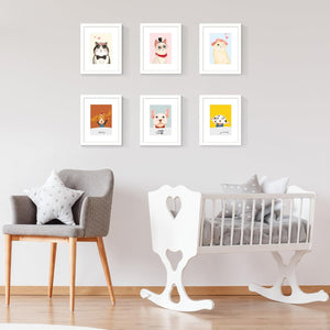 upsimples 8x10 Picture Frame Set of 10,Display Pictures 5x7 with Mat or 8x10 Without Mat,Multi Photo Frames Collage for Wall or Tabletop Display,White