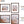 upsimples 11x14 Picture Frame, Display Pictures 8x10 with Mat or 11x14 Without Mat, Wall Hanging Photo Frame, Brown, 1 Pack