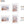 upsimples 5x7 Picture Frame Set of 3, Made of High Definition Glass for 4x6 with Mat or 5x7 Without Mat, Wall and Tabletop Display Photo Frames, White
