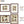 upsimples 8.5x11 Picture Frame, Display Pictures 6x8 with Mat or 8.5x11 Without Mat, Wall Hanging Photo Frame, Brown, 1 Pack