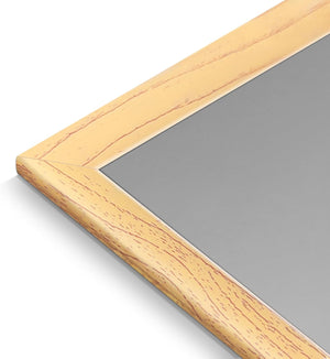 upsimples 12x16 Picture Frame Natural 3 Pack, Scratch-Proof Poster Frames 12 x 16 for Photo Gallery - Slide-In Strips, Horizontal or Vertical Wall Mounting