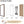 upsimples 8x10 Picture Frame Set of 5, Display Pictures 5x7 with Mat or 8x10 Without Mat, Wall Gallery Photo Frames, Brown
