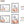 upsimples 5x7 Picture Frame Set of 10, Display Pictures 4x6 with Mat or 5x7 Without Mat, Multi Photo Frames Collage for Wall or Tabletop Display, Gray