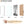 upsimples 5x7 Picture Frame with Real Glass,Bulk Photo Frames for Wall or Tabletop Display,Set of 17,White