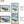 upsimples 11x17 Picture Frame Set of 10, 9x15 with Mat or 11x17 Without Mat, Multi Photo Frames Collage for Wall or Tabletop Display, Black