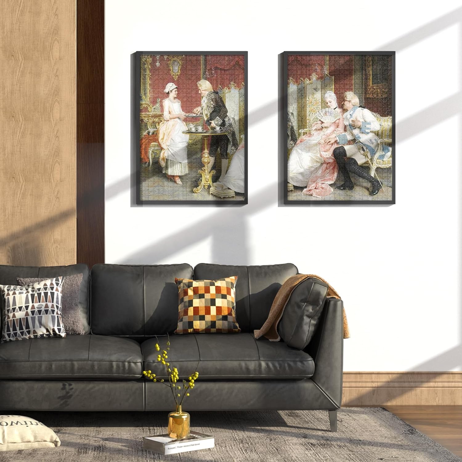 20x28 Poster Frame 3 Pack, Picture Frames with Detachable Mat for