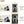 upsimples 11x17 Picture Frame Set of 5, Display Pictures 9x15 with Mat or 11x17 Without Mat, Wall Gallery Photo Frames, Gold