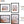 upsimples 11x14 Picture Frame Set of 5,Display Pictures 8x10 with Mat or 11x14 Without Mat,Wall Gallery Photo Frames,Black