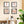 upsimples 8x8 Picture Frames, Wall Gallery Square Frames with Engineered Wood, Black 1 Pack