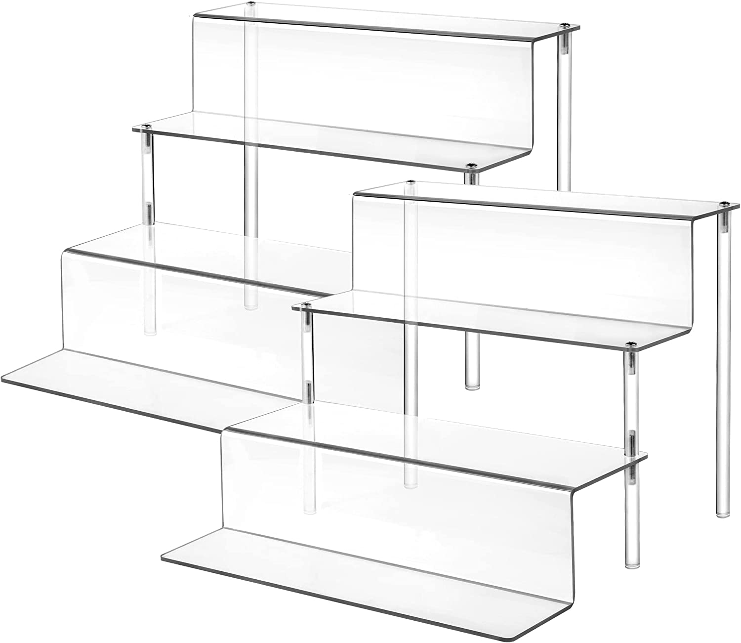 3-Tier Acrylic Shelf Organizer