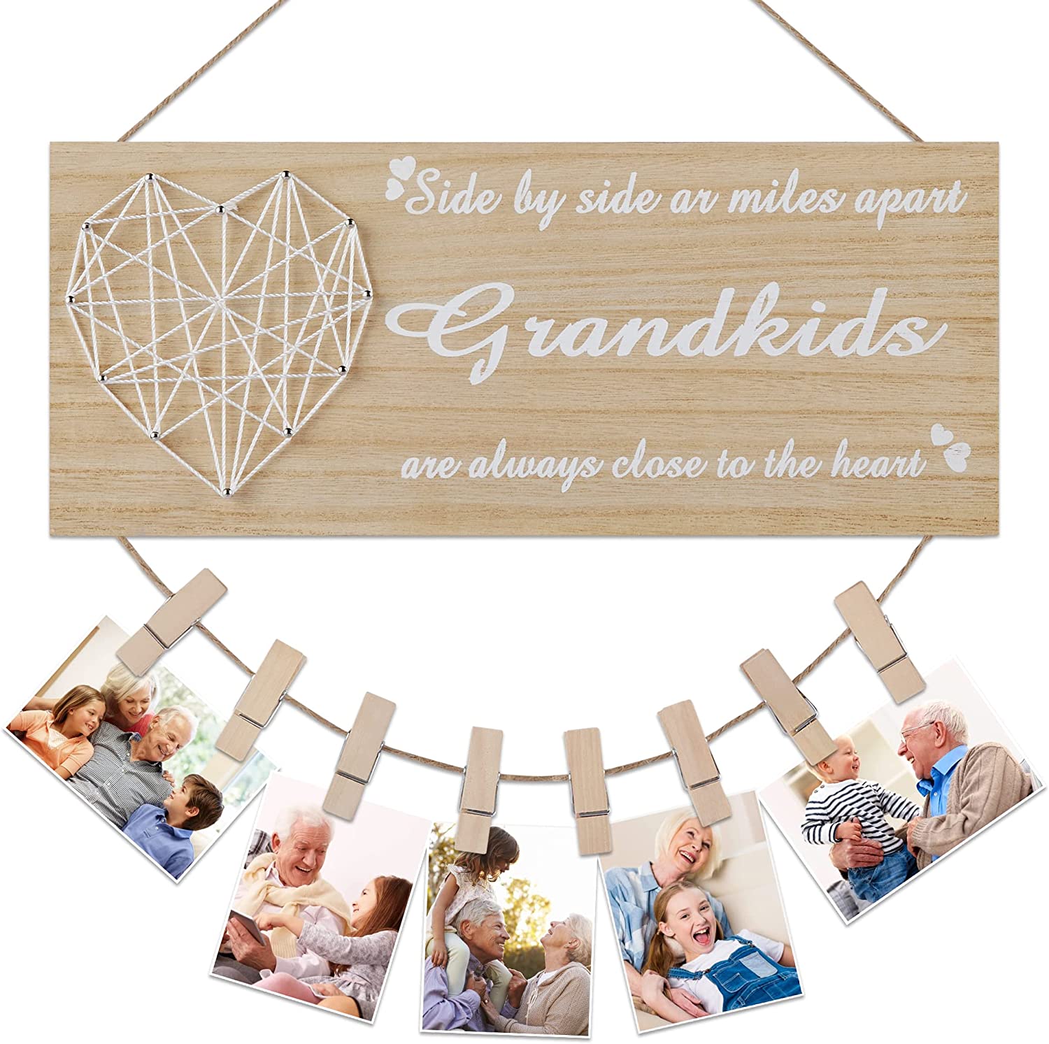 Grandma Gifts Christmas Gifts for Grandma Picture Frame, Birthday Gifts for  Grandma from Granddaughter & Grandson - Grandkids Make Life Grand, Grandpa