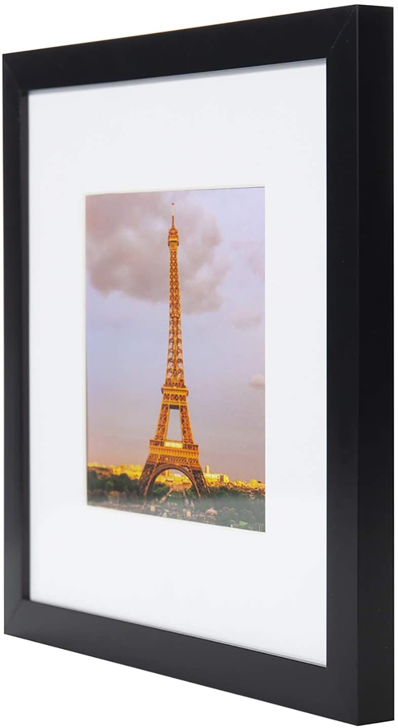 upsimples 8x8 Picture Frame Made of High Definition Glass, Display