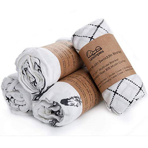 individual package of upsimples swaddle blankets