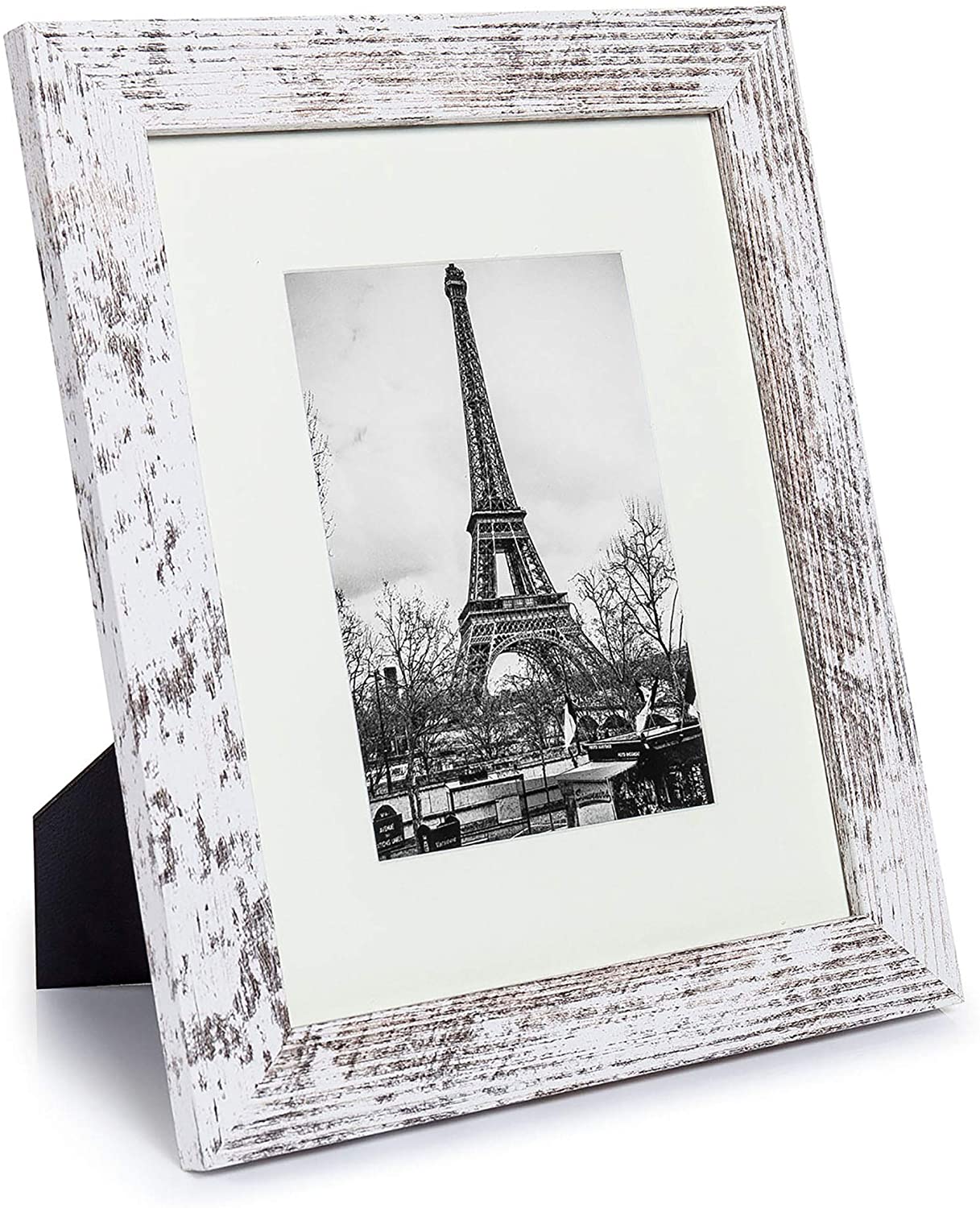 upsimples 4x6 Picture Frame Distressed Grey with Real Glass, Display P –  Upsimples Direct