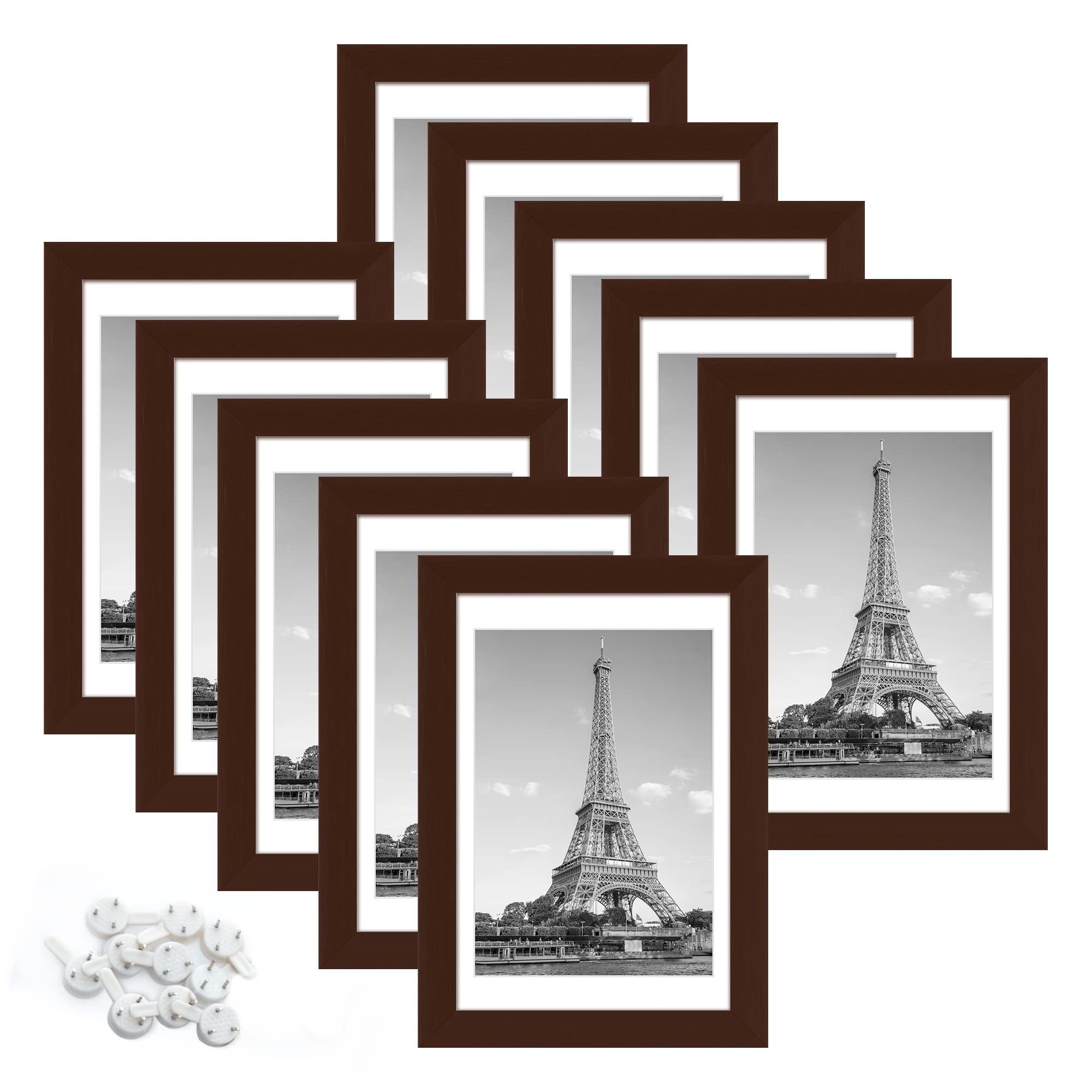 upsimples 4x6 Picture Frame Set of 3, Made of High Definition