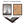 upsimples 8.5x11 Picture Frame Certificate Document Frame with High Definition Glass, 5 Pack Photo Frames for Wall and Table, Brown