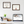 upsimples 8.5x11 Picture Frame Certificate Document Frame with High Definition Glass, 5 Pack Photo Frames for Wall and Table, Brown